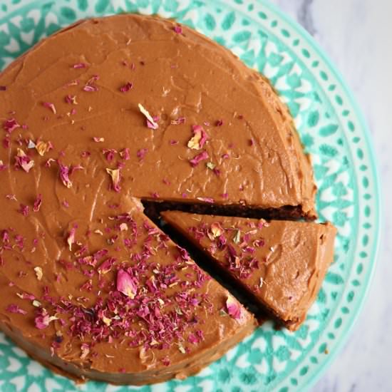 Chocolate Hazelnut Truffle Cake