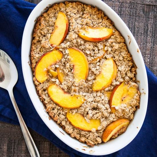 Peaches and Cream Oatmeal