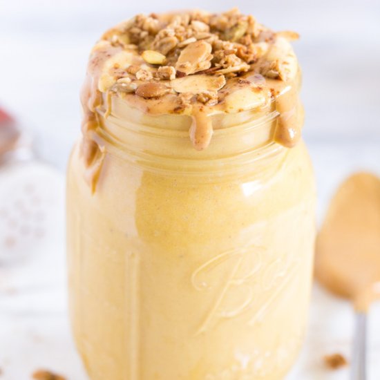 PB Pumpkin Spice Protein Smoothie