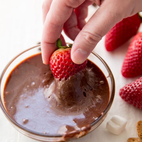 Crockpot S’more Fondue