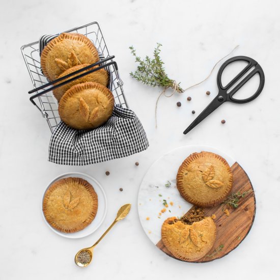 Curried Pork Patty Pies