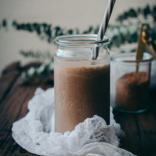 Hemp & banana protein smoothie