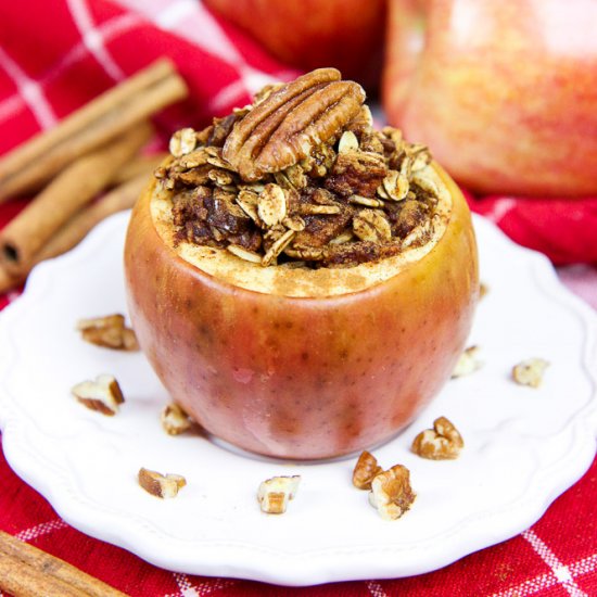 Healthy Stuffed Apples