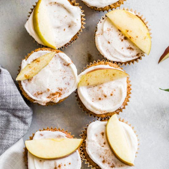 Gluten Free Apple Cupcakes