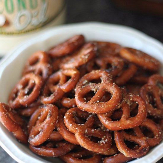 Garlic Ranch Pretzels