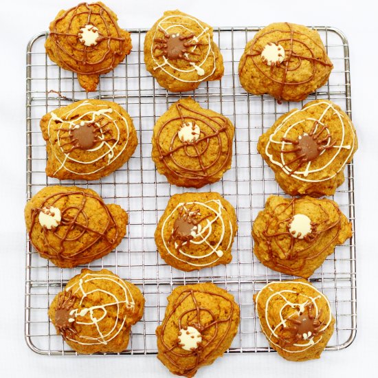 Spiced pumpkin cookies