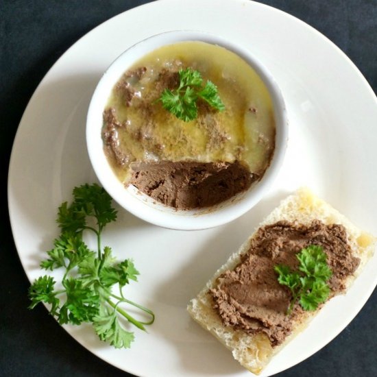 Quick Chicken Liver Pâté