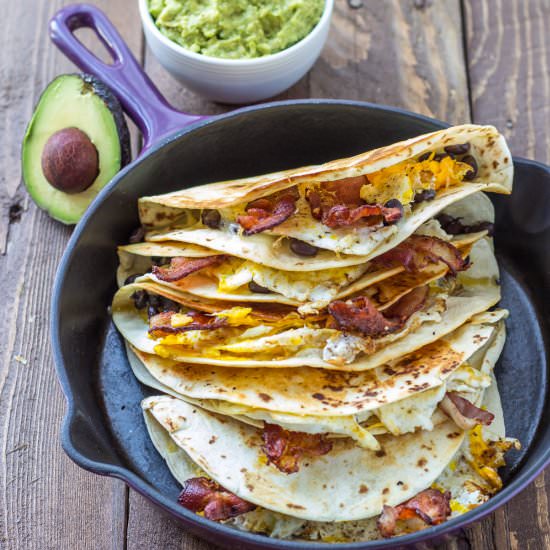 The Best Breakfast Quesadillas