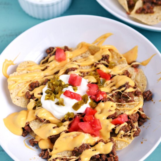 Ballpark Beef Nachos