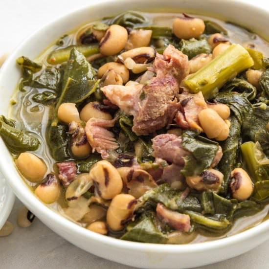 Southern Style Beans and Greens