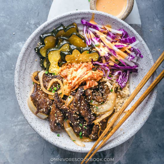 Korean Beef Bulgogi Bowl