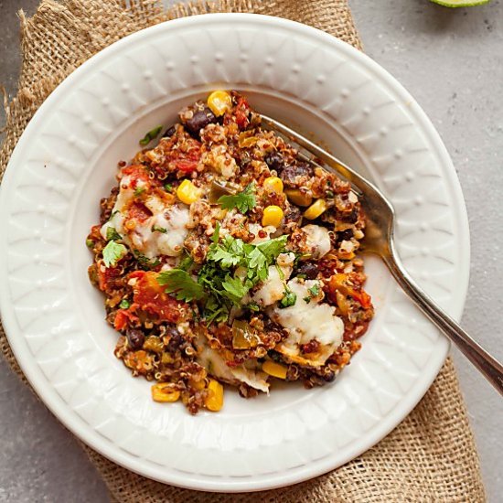 Crispy Quinoa Bake