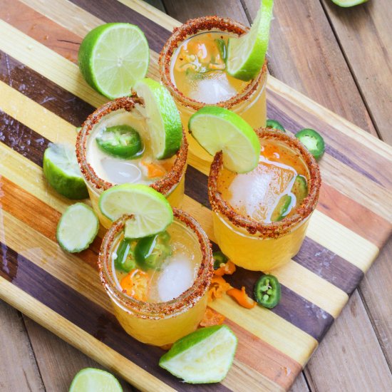 Mango Jalapeno Margaritas