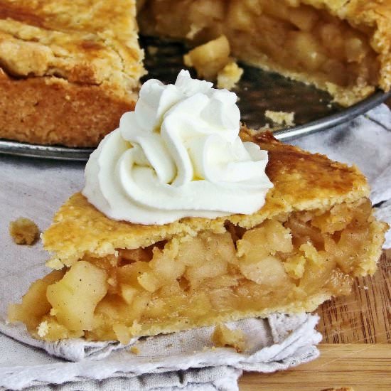 Pie with Caramelized Apples