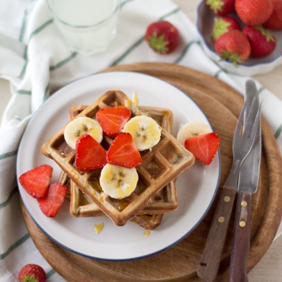 Oatmeal Waffles