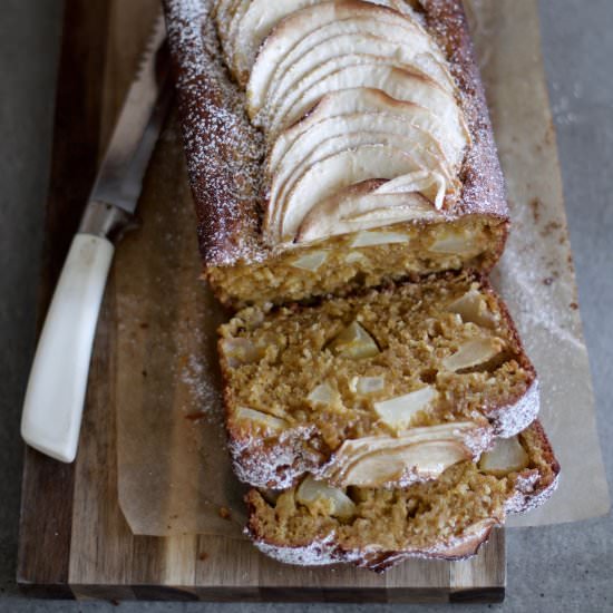 Squash Apple Coconut Loaf