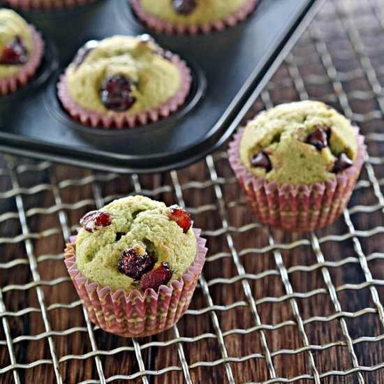 Mini Matcha Cupcakes