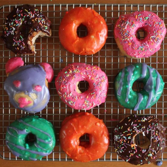 Overnight Sourdough Donuts