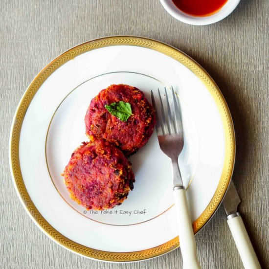 Vegetable Cutlet (Tikki)