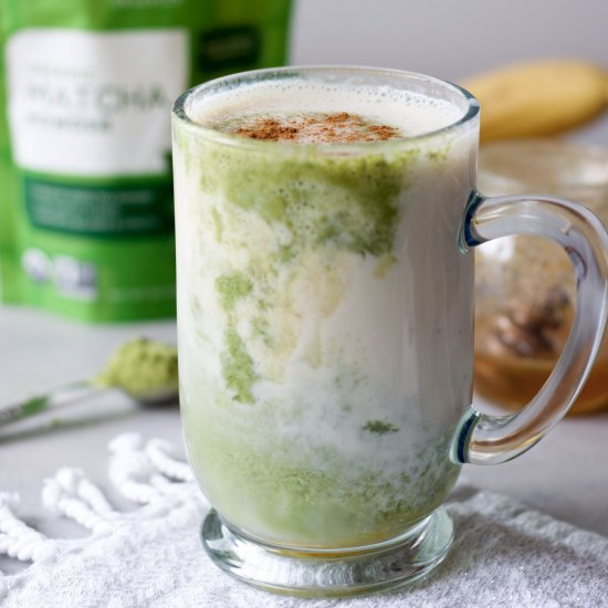 Iced Nana Matcha Latte