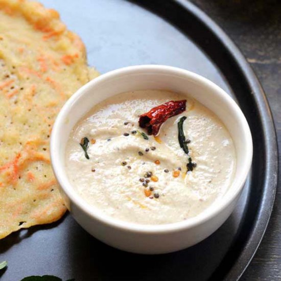 Peanut coconut chutney