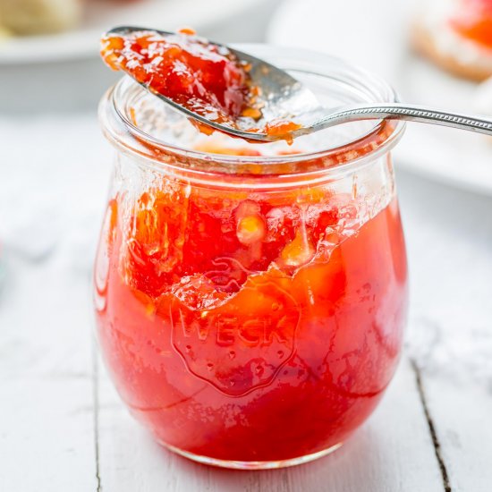 Easy Hot Pepper Jelly