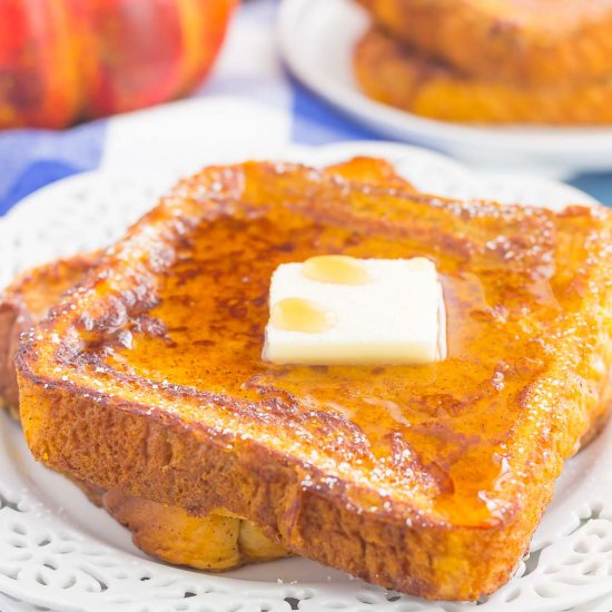 Pumpkin Spice French Toast