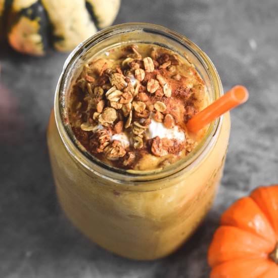 Pumpkin Spice Cheesecake Smoothie