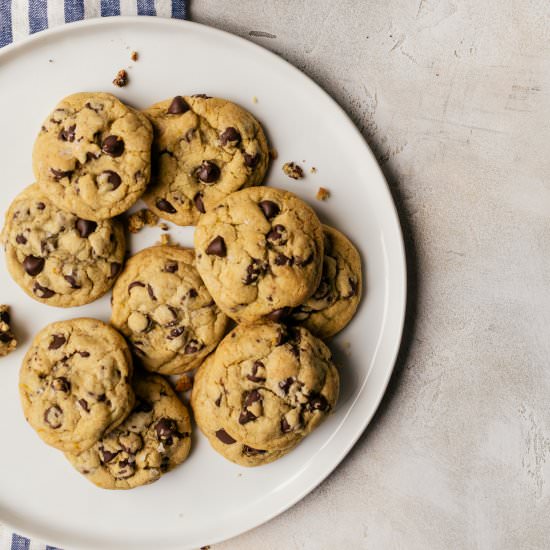 Orange Chocolate Chip Cookies