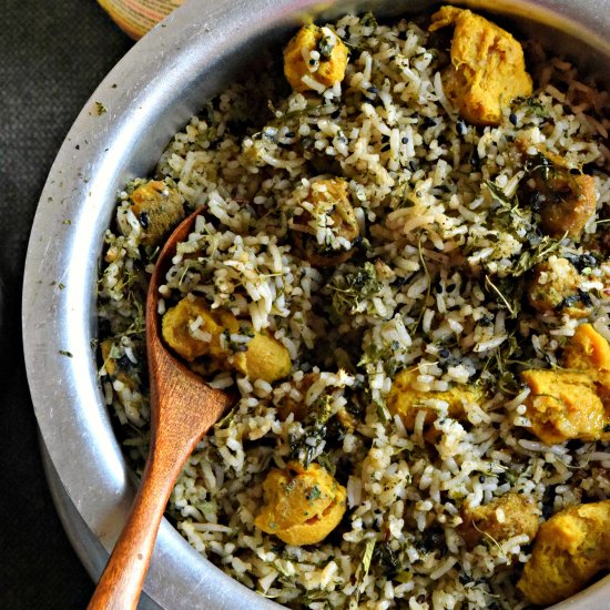 Soya Methi Pulav