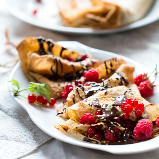 Sesame Crepes