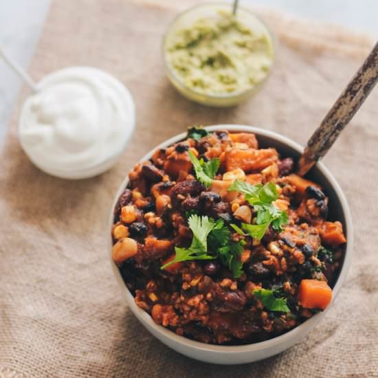 Quick 3-Bean Chilli