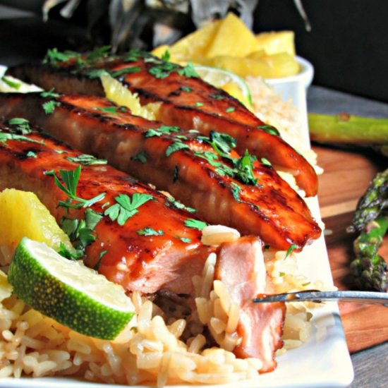 Honey Teriyaki Salmon