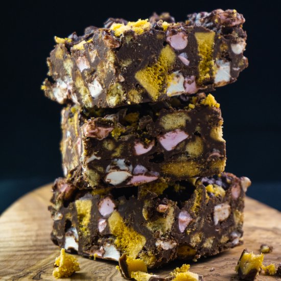 Crunchie Bar Rocky Road