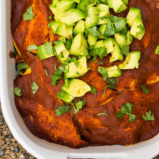 Roasted Enchilada Casserole