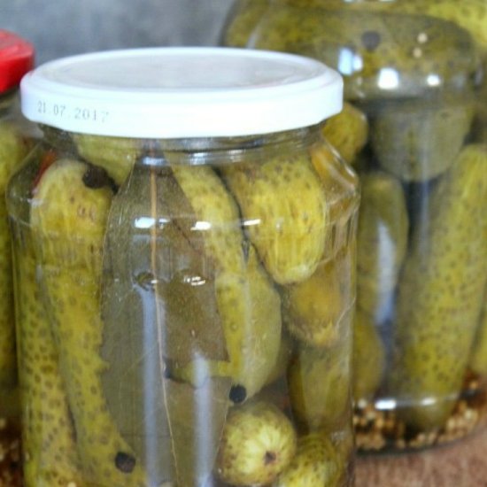 Pickled Cucumbers