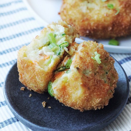 Japanese Potato Salad Croquette