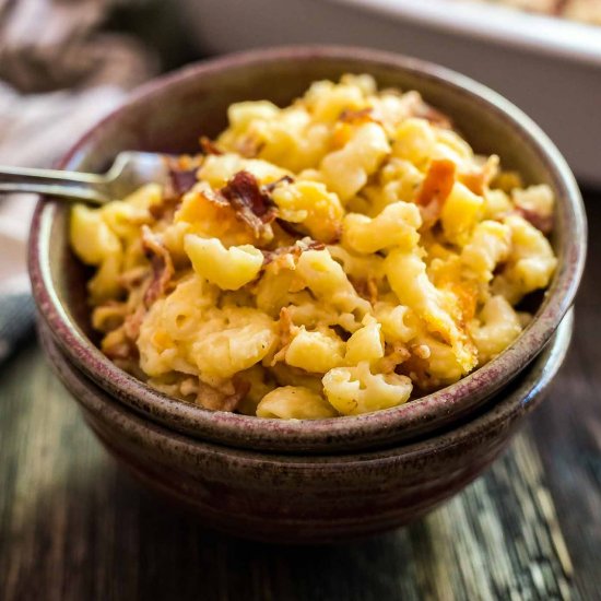 Bacon Ranch Macaroni and Cheese