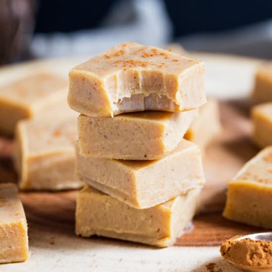 Pumpkin Spice Fudge