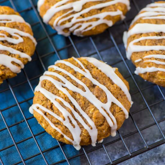 Pumpkin Oatmeal Cookies