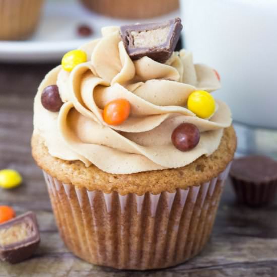 Peanut Butter Cupcakes