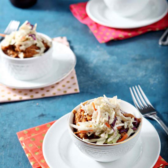 Pumpkin Pulled Pork Bowls