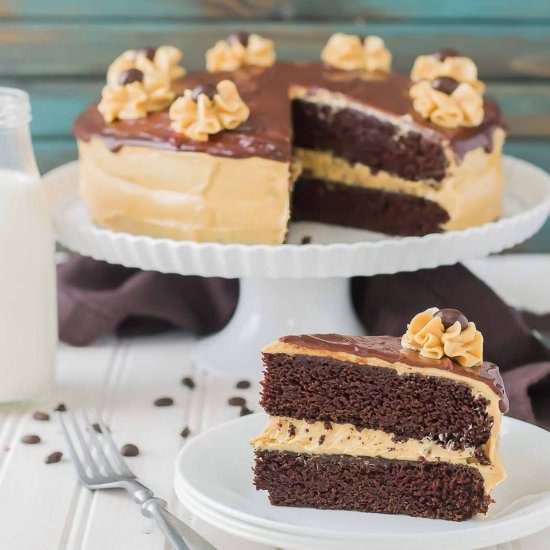 Peanut Butter Espresso Cake