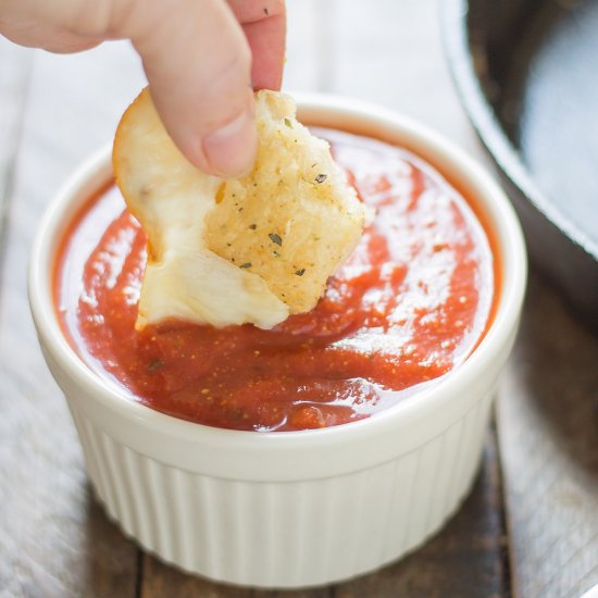 Garlic Cheese Bombs