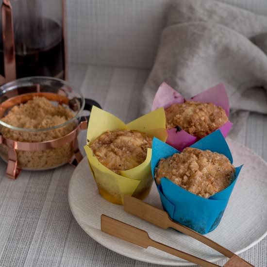 Apricot Cheesecake Muffins