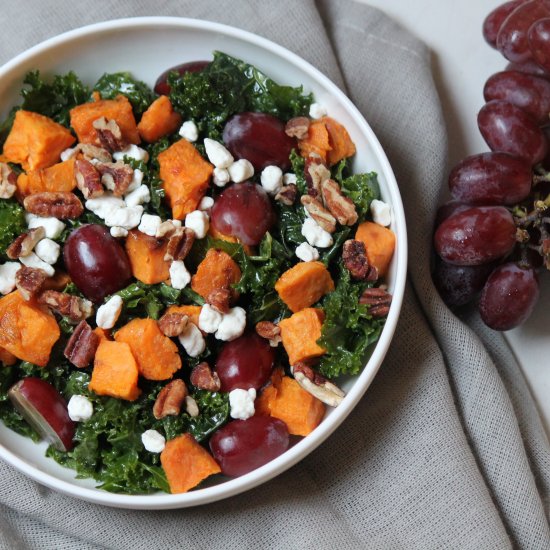 Mustardy Kale Salad