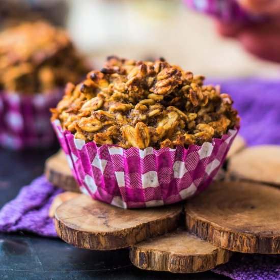 BANANA OATMEAL MUFFINS