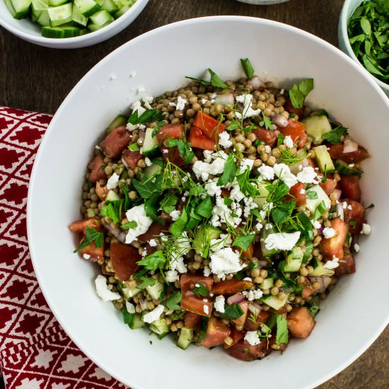 Greek Couscous Salad