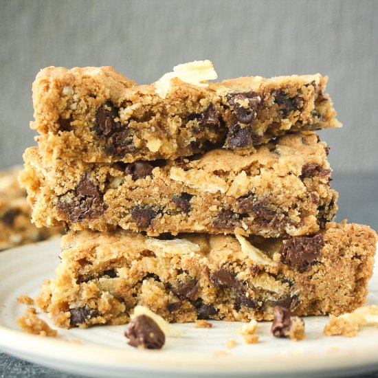 Potato Chip Cookie Bars