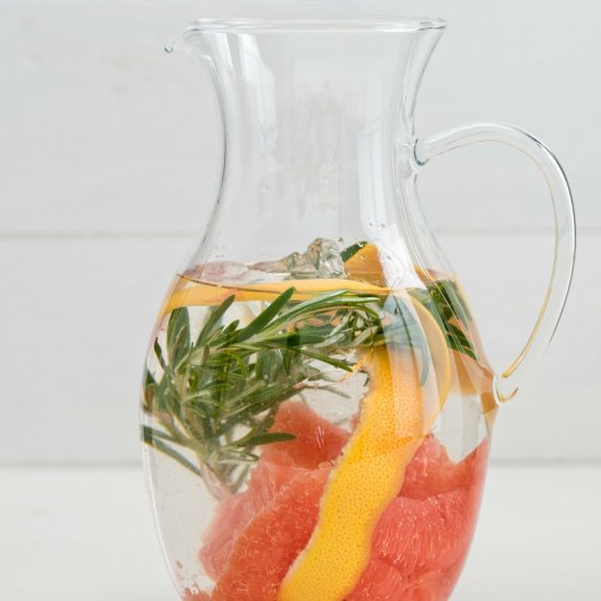 Orange Rosemary Infused Water